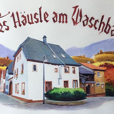 Altes Haeusle Am Waschbach-Weinberg Apartman Edenkoben Kültér fotó